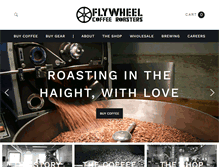 Tablet Screenshot of flywheelcoffee.com